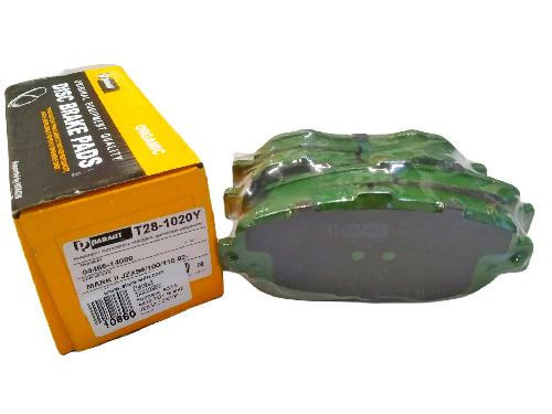 КОЛОДКИ ТОРМОЗНЫЕ ДИСКОВЫЕ PARAUT T281020Y