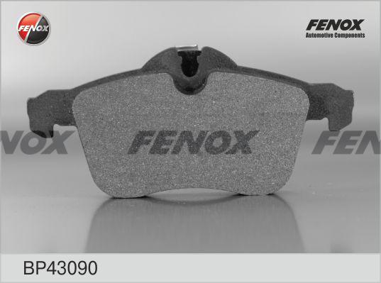 КОЛОДКИ ТОРМОЗНЫЕ ДИСКОВЫЕ FENOX BP43090