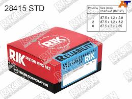 КОЛЬЦА ПОРШНЕВЫЕ RIKEN 28415STD