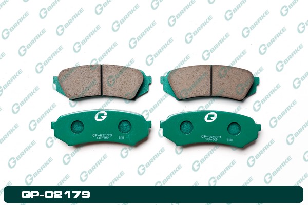КОЛОДКИ ТОРМОЗНЫЕ ДИСКОВЫЕ G-BRAKE GP02179