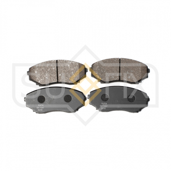 КОЛОДКИ ТОРМОЗНЫЕ ДИСКОВЫЕ SUFIX SX1297
