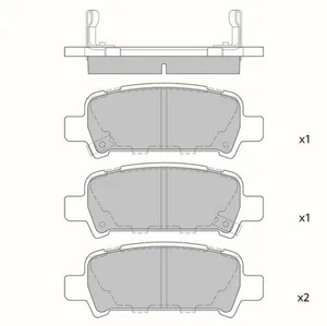 КОЛОДКИ ТОРМОЗНЫЕ ДИСКОВЫЕ SANGSIN BRAKE SP2120
