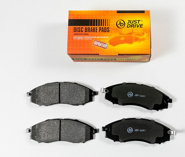 КОЛОДКИ ТОРМОЗНЫЕ ДИСКОВЫЕ JD JBP0497