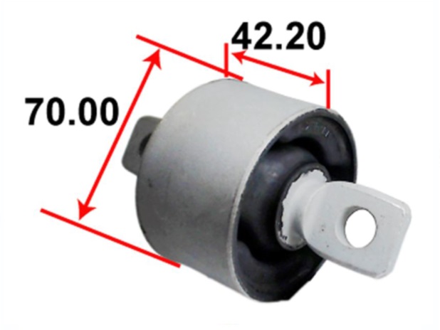САЙЛЕНТБЛОК ПРОДОЛЬНОЙ ТЯГИ TENACITY AAMMI1052