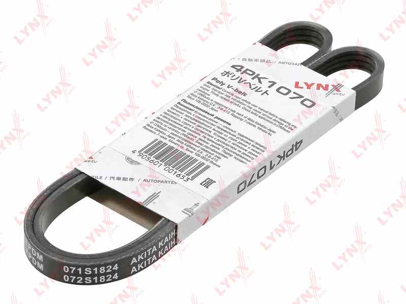 РЕМЕНЬ ПОЛИКЛИНОВЫЙ LYNXauto 4PK1070