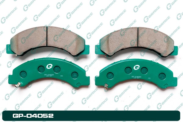КОЛОДКИ ТОРМОЗНЫЕ ДИСКОВЫЕ G-BRAKE GP04052