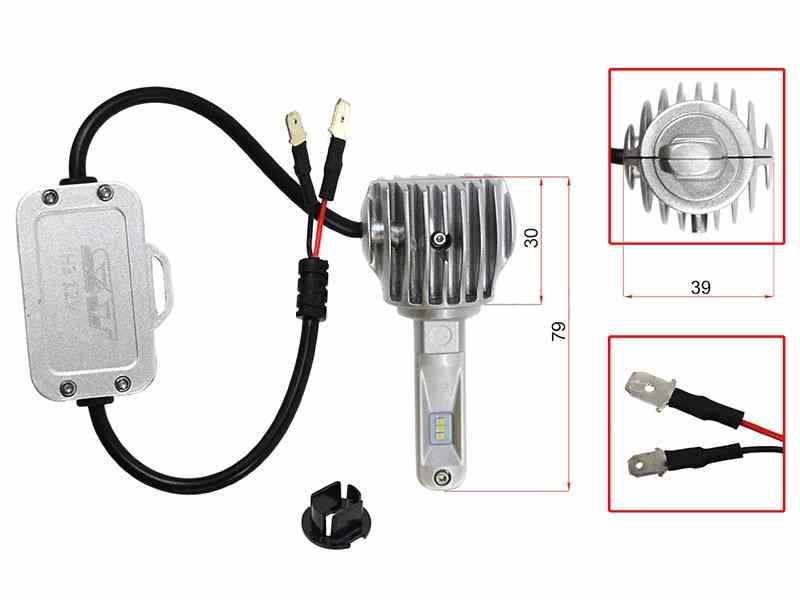 ЛАМПА СВЕТОДИОДНАЯ SAT ST1750070 1 800 H3 12V Светодиоды