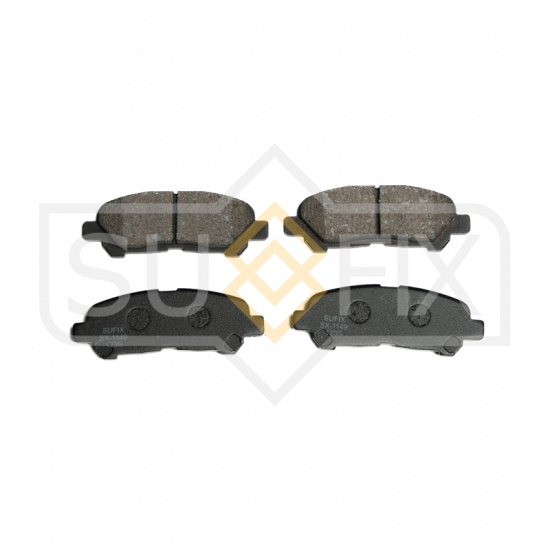КОЛОДКИ ТОРМОЗНЫЕ ДИСКОВЫЕ SUFIX SX1149