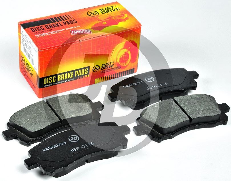 КОЛОДКИ ТОРМОЗНЫЕ ДИСКОВЫЕ JD JBP0115