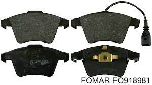 КОЛОДКИ ТОРМОЗНЫЕ ДИСКОВЫЕ CTR GK1258