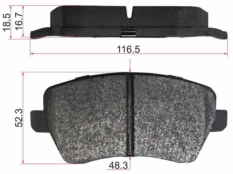 КОЛОДКИ ТОРМОЗНЫЕ ДИСКОВЫЕ SAT ST4106000Q0K