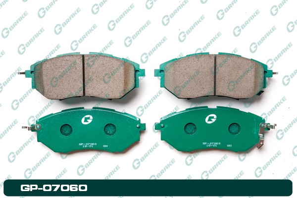 КОЛОДКИ ТОРМОЗНЫЕ ДИСКОВЫЕ G-BRAKE GP07060