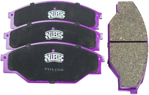 КОЛОДКИ ТОРМОЗНЫЕ ДИСКОВЫЕ NIBK PN1166
