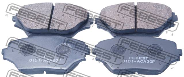 КОЛОДКИ ТОРМОЗНЫЕ ДИСКОВЫЕ FEBEST 0101ACA20F