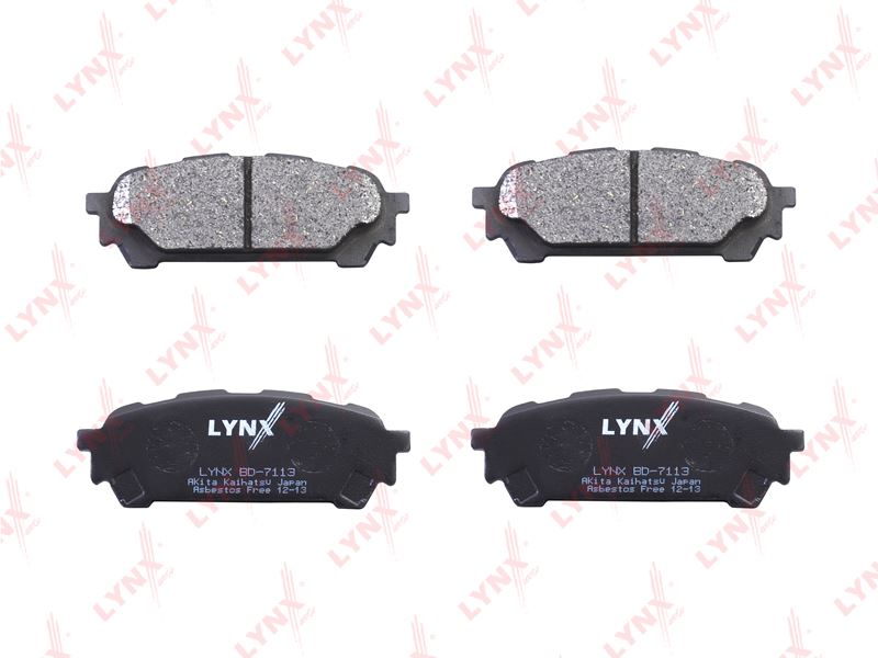КОЛОДКИ ТОРМОЗНЫЕ ДИСКОВЫЕ LYNXauto BD7113