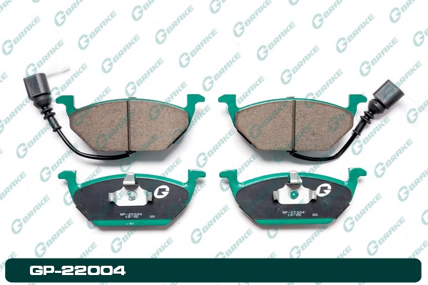 КОЛОДКИ ТОРМОЗНЫЕ ДИСКОВЫЕ G-BRAKE GP22004