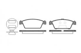 КОЛОДКИ ТОРМОЗНЫЕ ДИСКОВЫЕ NISSHINBO PF9183