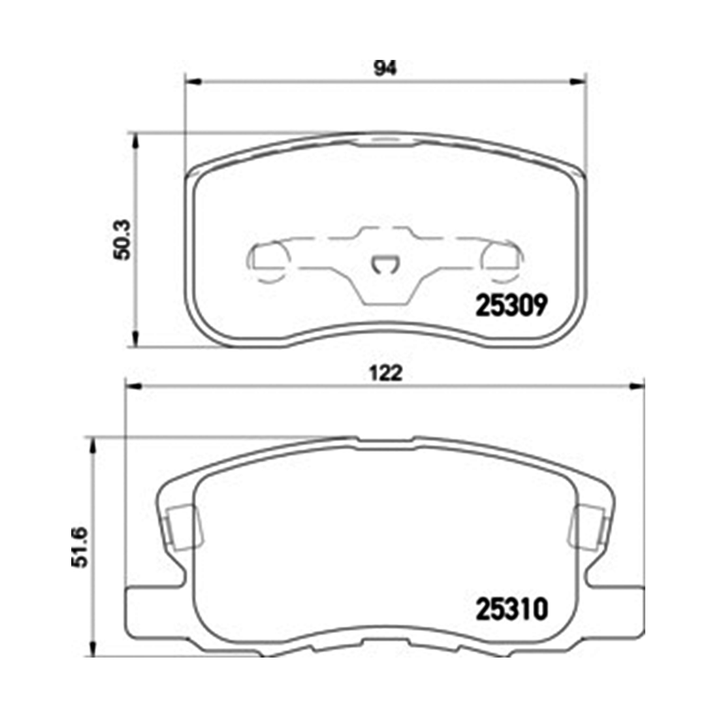 КОЛОДКИ ТОРМОЗНЫЕ ДИСКОВЫЕ NISSHINBO PF3500