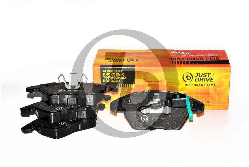 КОЛОДКИ ТОРМОЗНЫЕ ДИСКОВЫЕ JD JBP0278