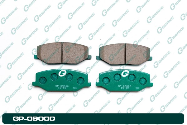 КОЛОДКИ ТОРМОЗНЫЕ ДИСКОВЫЕ G-BRAKE GP09000