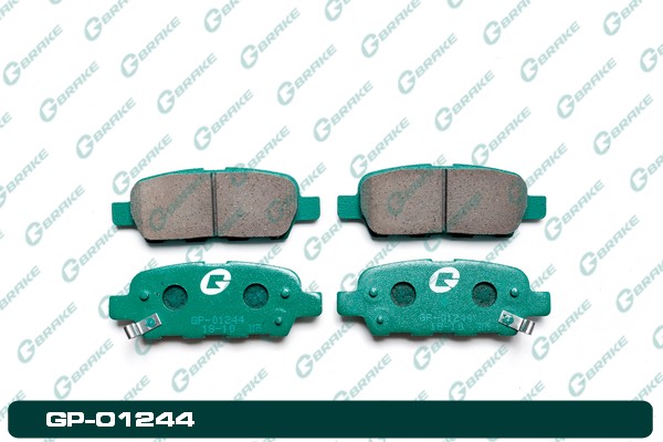 КОЛОДКИ ТОРМОЗНЫЕ ДИСКОВЫЕ G-BRAKE GP01244