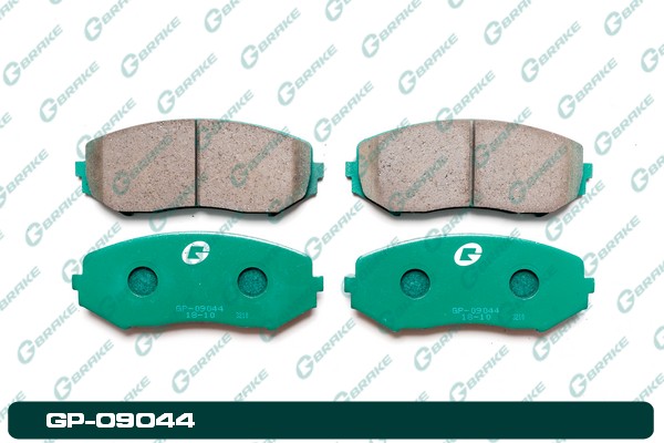 КОЛОДКИ ТОРМОЗНЫЕ ДИСКОВЫЕ G-BRAKE GP09044