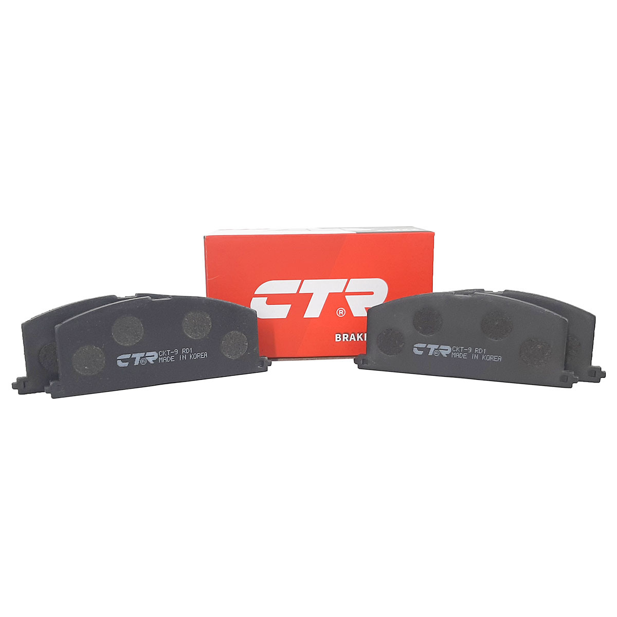 КОЛОДКИ ТОРМОЗНЫЕ ДИСКОВЫЕ CTR GK1023