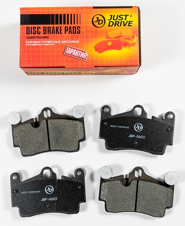 КОЛОДКИ ТОРМОЗНЫЕ ДИСКОВЫЕ JD JBP0603