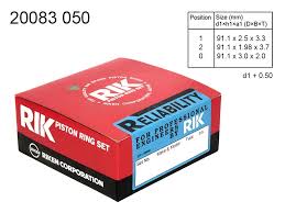 КОЛЬЦА ПОРШНЕВЫЕ RIKEN 20083050