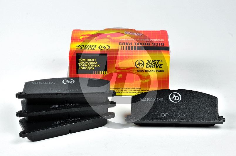 КОЛОДКИ ТОРМОЗНЫЕ ДИСКОВЫЕ JD JBP0024