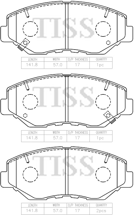 КОЛОДКИ ТОРМОЗНЫЕ ДИСКОВЫЕ PARAUT H281336Y