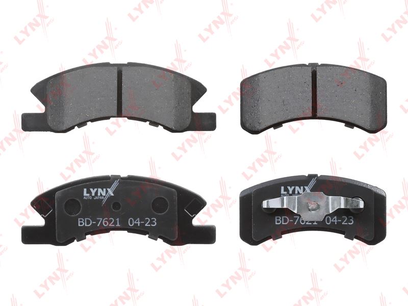 КОЛОДКИ ТОРМОЗНЫЕ ДИСКОВЫЕ LYNXauto BD7621