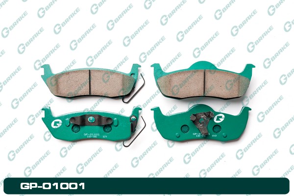 КОЛОДКИ ТОРМОЗНЫЕ БАРАБАННЫЕ G-BRAKE GP01001