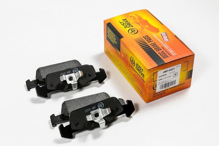 КОЛОДКИ ТОРМОЗНЫЕ ДИСКОВЫЕ JD JBP0427