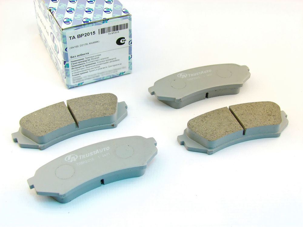 КОЛОДКИ ТОРМОЗНЫЕ ДИСКОВЫЕ TRUSTAUTO TABP2015