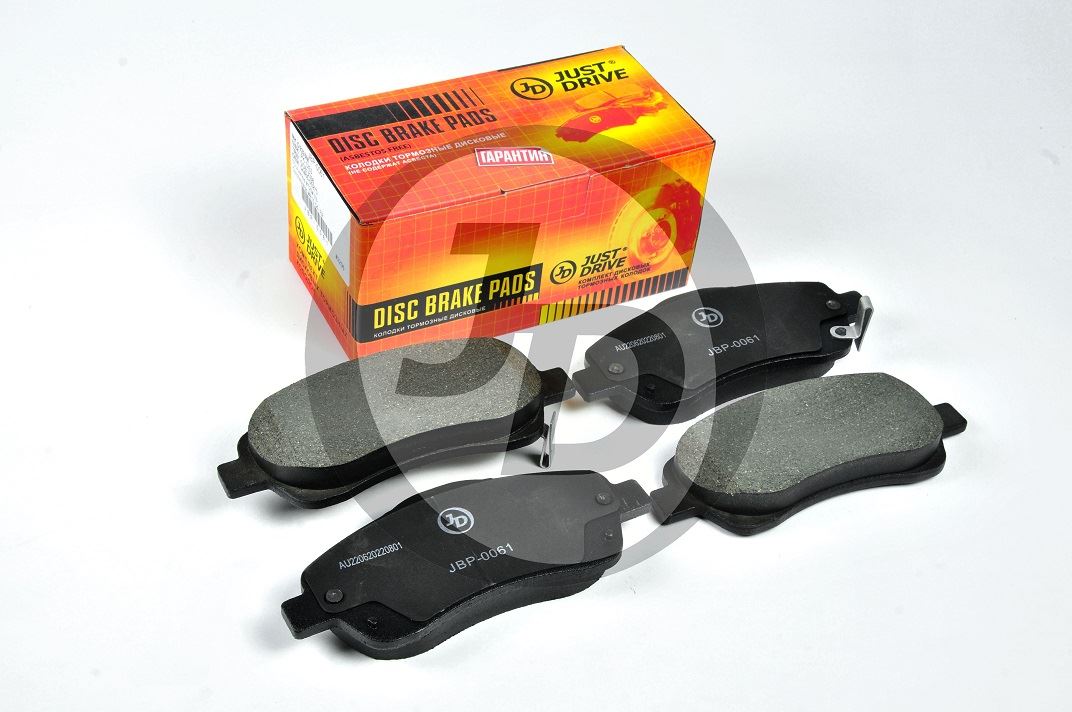 КОЛОДКИ ТОРМОЗНЫЕ ДИСКОВЫЕ JD JBP0061