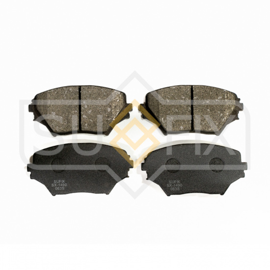 КОЛОДКИ ТОРМОЗНЫЕ ДИСКОВЫЕ SUFIX SX1490