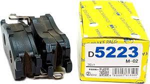 КОЛОДКИ ТОРМОЗНЫЕ ДИСКОВЫЕ KASHIYAMA D5223M