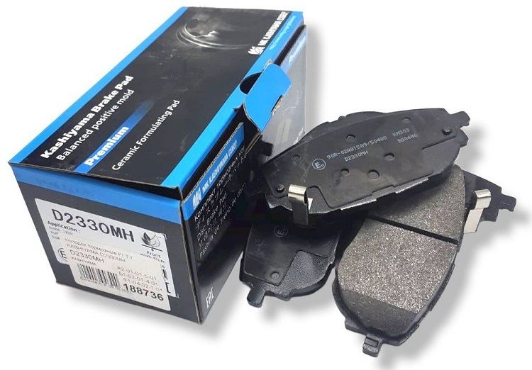 КОЛОДКИ ТОРМОЗНЫЕ ДИСКОВЫЕ KASHIYAMA D2330MH