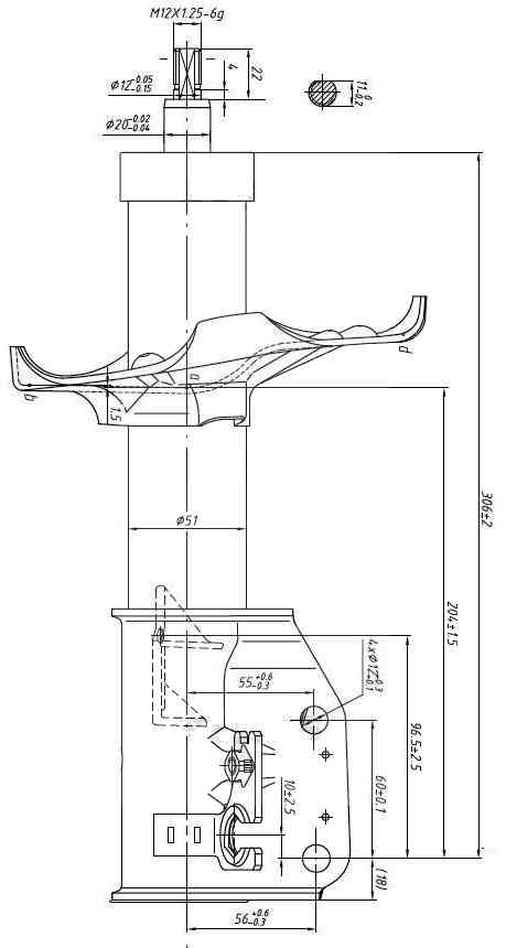 СТОЙКА ГАЗОМАСЛЯНАЯ JD JAS0167