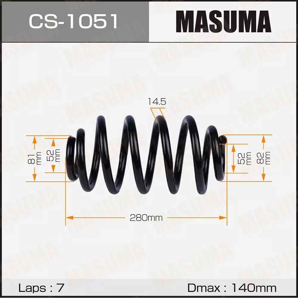ПРУЖИНА ПОДВЕСКИ MASUMA CS1051