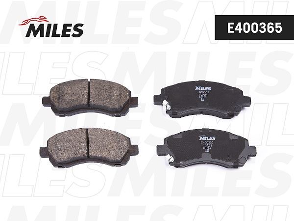 КОЛОДКИ ТОРМОЗНЫЕ ДИСКОВЫЕ MILES E400365
