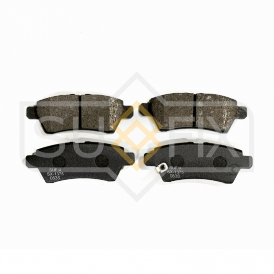 КОЛОДКИ ТОРМОЗНЫЕ ДИСКОВЫЕ SUFIX SX1375