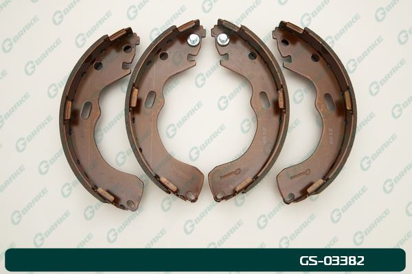КОЛОДКИ ТОРМОЗНЫЕ БАРАБАННЫЕ G-BRAKE GS03382