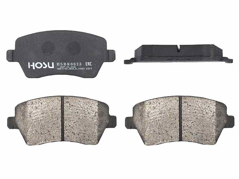 КОЛОДКИ ТОРМОЗНЫЕ ДИСКОВЫЕ HOSU HSBR0023