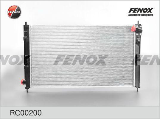 РАДИАТОР СИСТЕМЫ ОХЛАЖДЕНИЯ ДВС FENOX RC00200