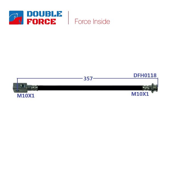 ШЛАНГ ТОРМОЗНОЙ DOUBLE FORCE DFH0118
