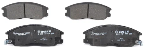 КОЛОДКИ ТОРМОЗНЫЕ ДИСКОВЫЕ BOSCH 0986424729