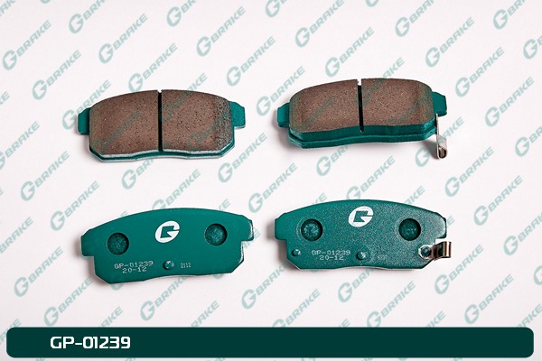 КОЛОДКИ ТОРМОЗНЫЕ ДИСКОВЫЕ G-BRAKE GP01239