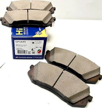 КОЛОДКИ ТОРМОЗНЫЕ ДИСКОВЫЕ SANGSIN BRAKE SP1849